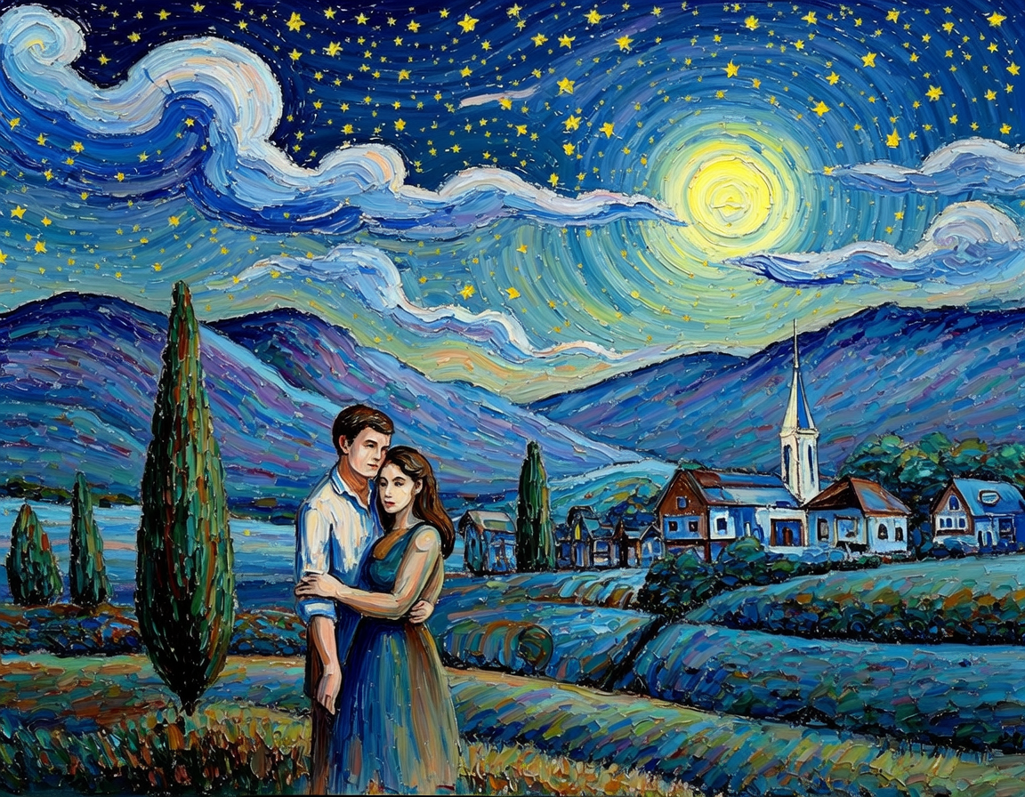 Example of image-to-image output